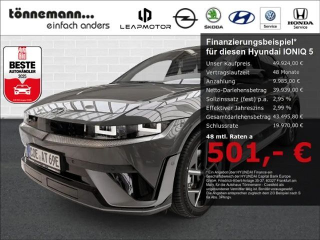 Hyundai Ioniq 5 2026 Elektrisch