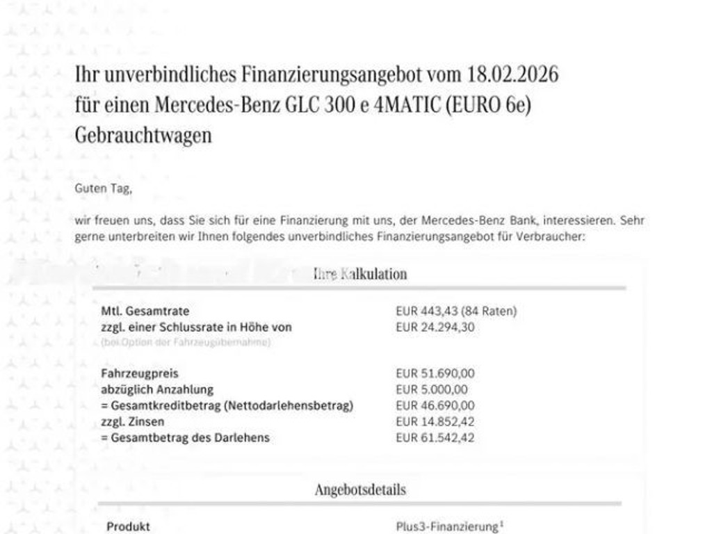 Mercedes-Benz GLC-Klasse