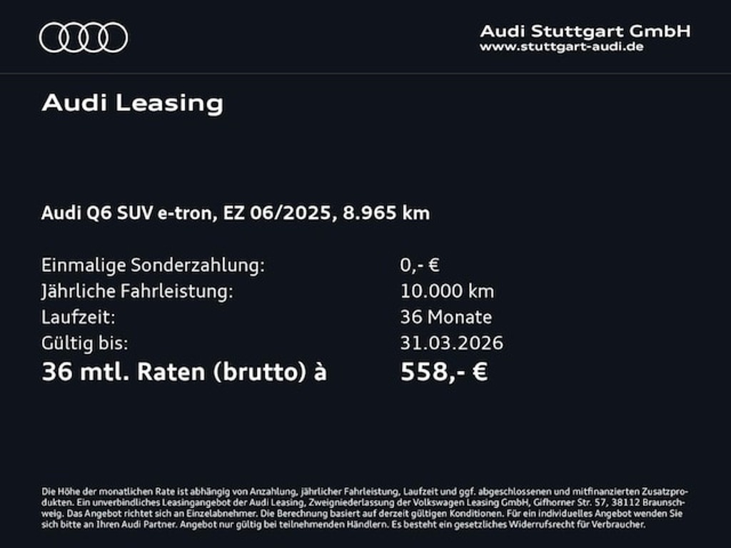Audi Q6 e-tron