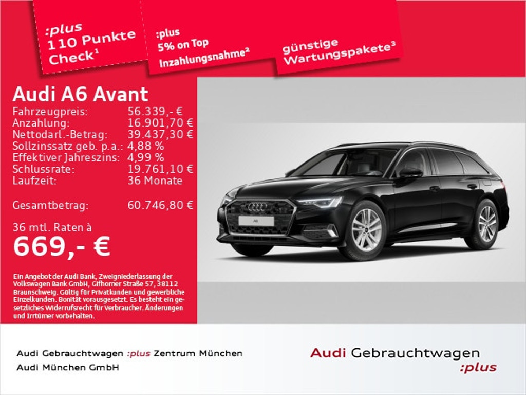 Audi A6 2024 Hybride Benzine