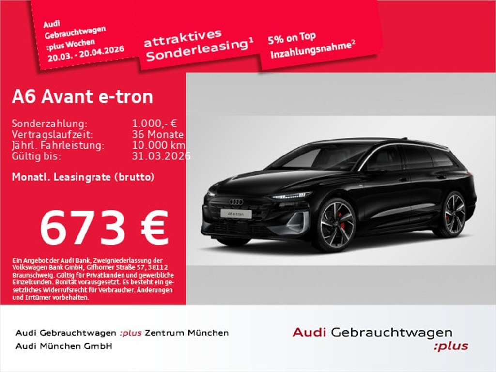 Audi A6 e-tron 2025 Elektrisch