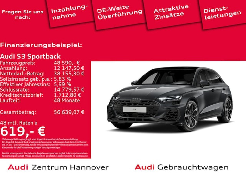 Audi S3 2025 Benzine