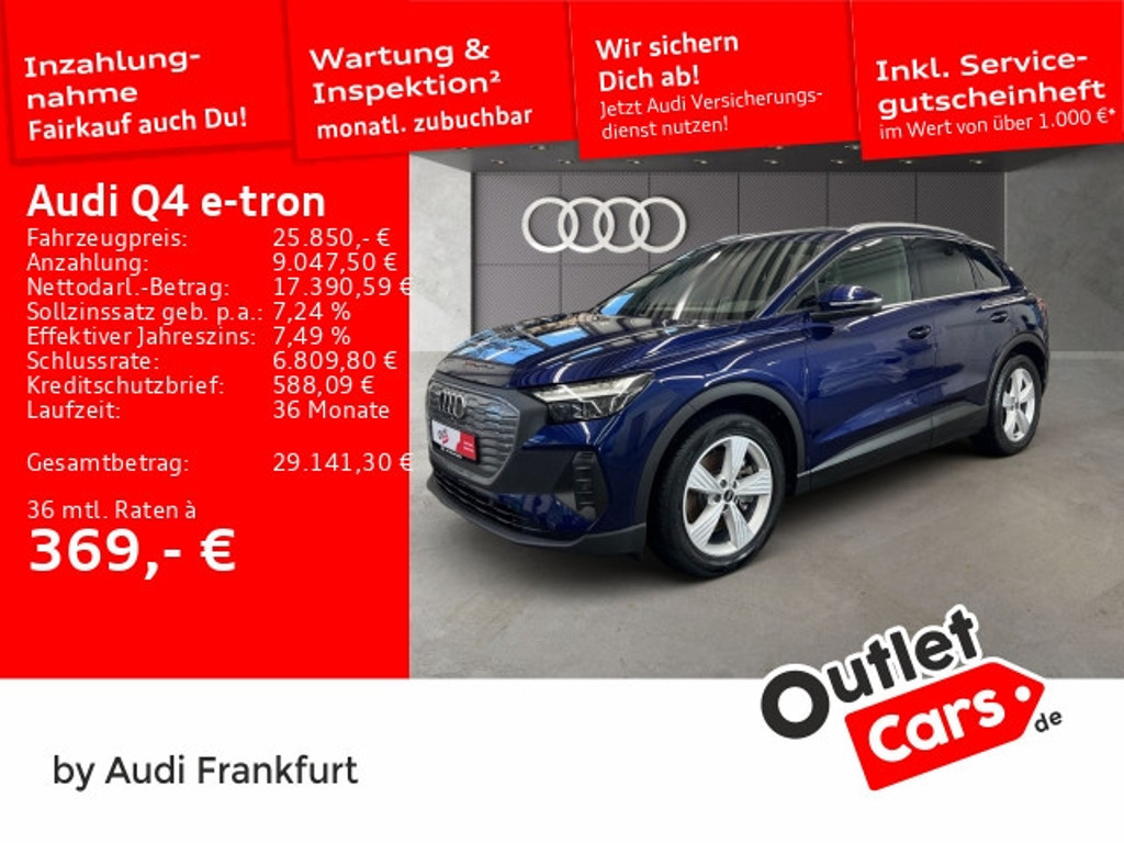 Audi Q4 e-tron 2022 Elektrisch