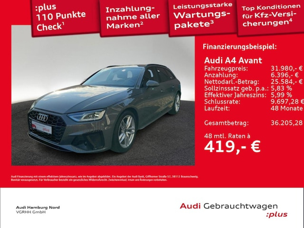 Audi A4 2023 Benzine