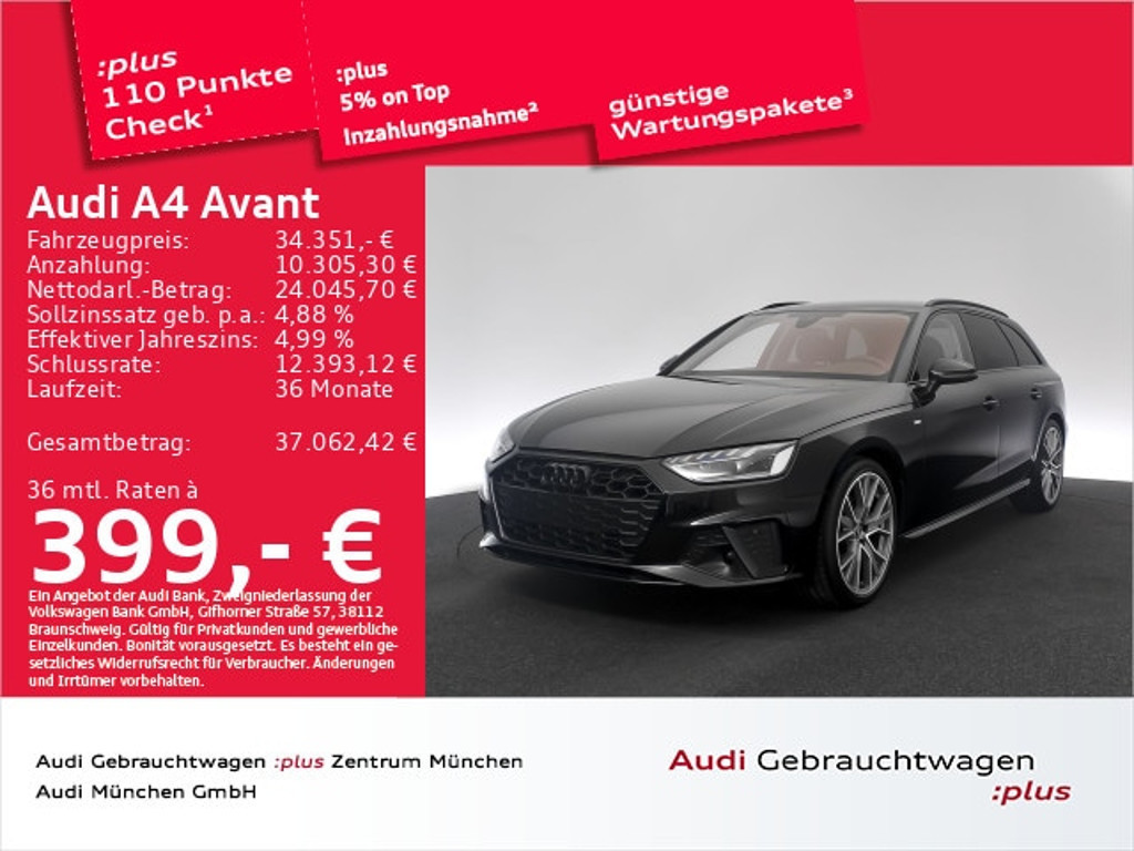 Audi A4 2023 Benzine