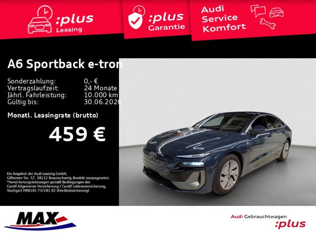 Audi A6 e-tron 2025 Elektrisch