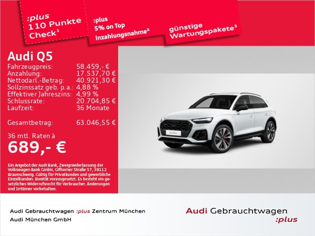 Audi Q5 2025 Hybride Benzine