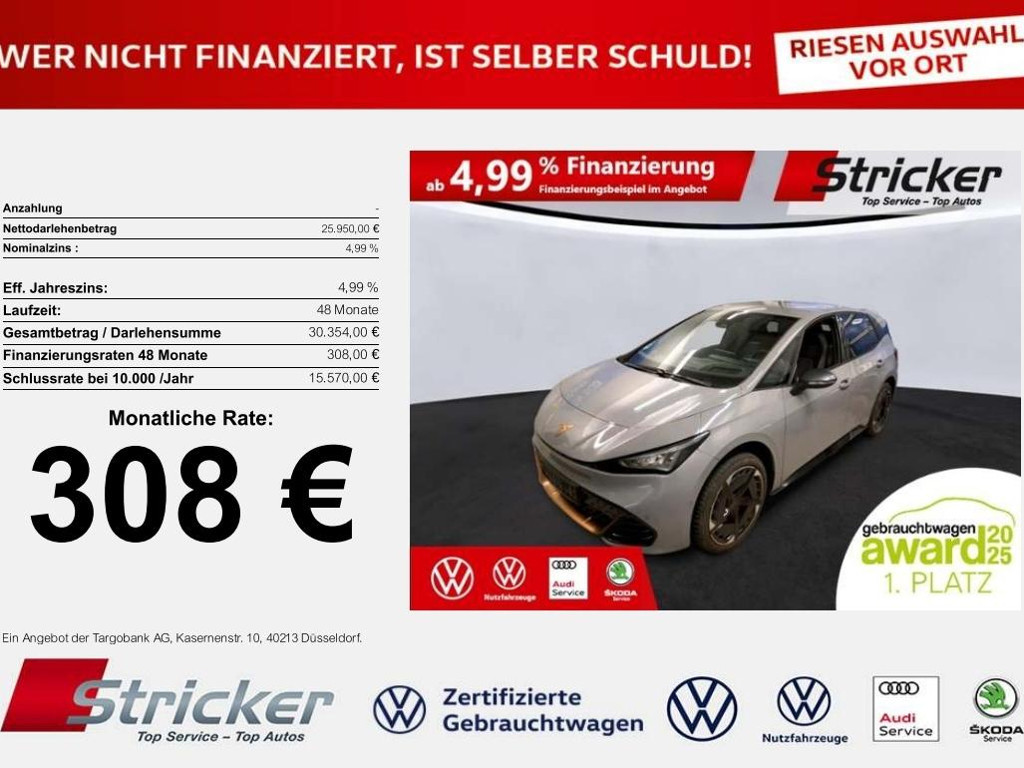 Cupra Born 2022 Elektrisch