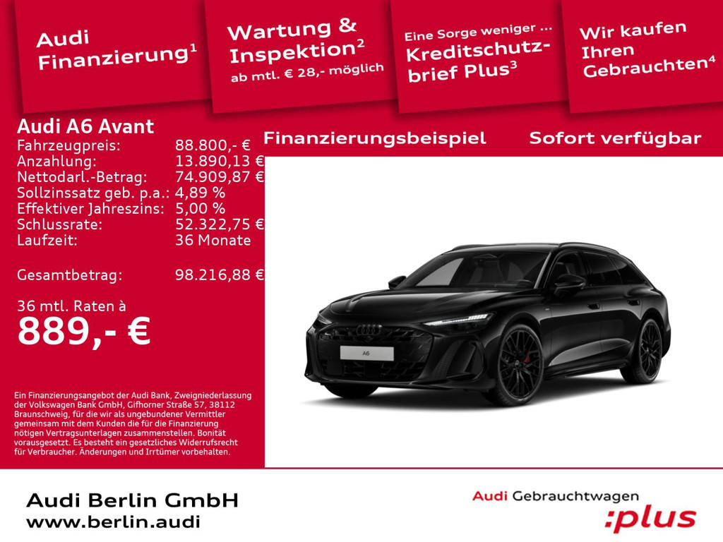 Audi A6 2026 Hybride Benzine