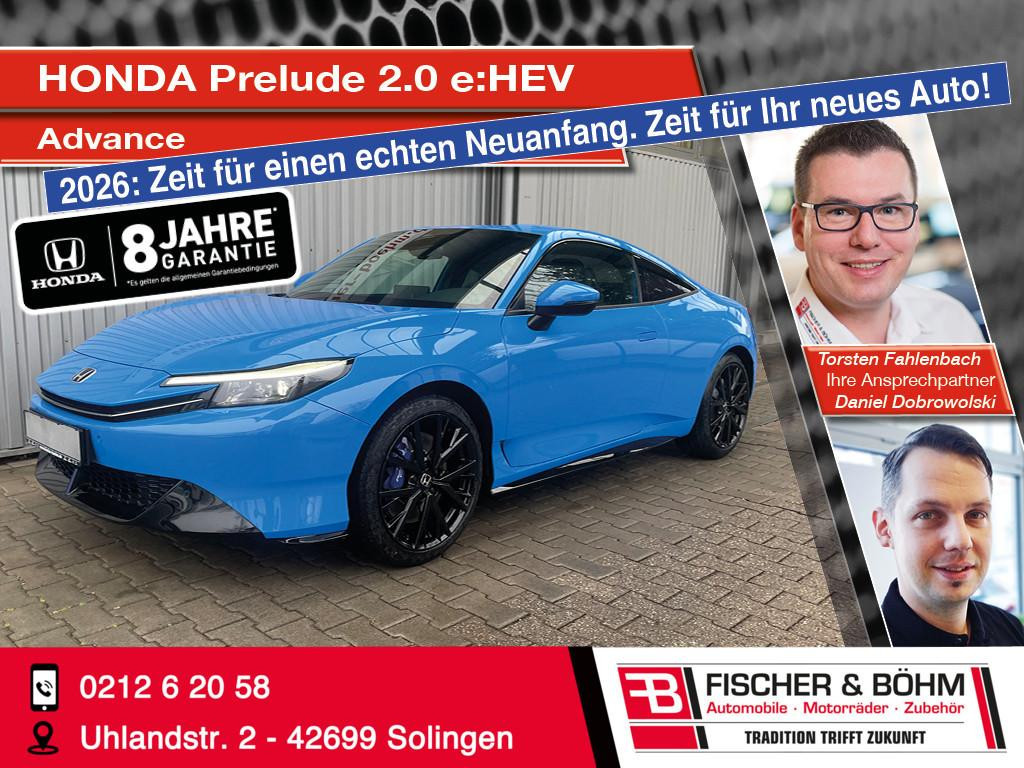 Honda Prelude 2026 Hybride Benzine