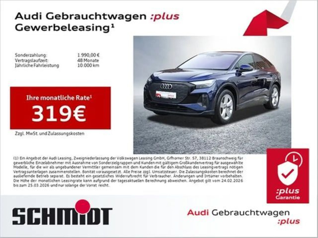 Audi Q4 e-tron 2025 Elektrisch