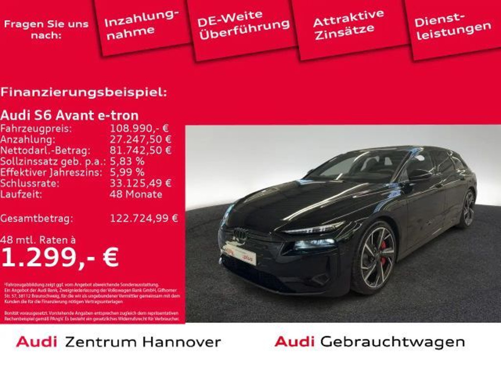 Audi S6 e-tron 2026 Elektrisch