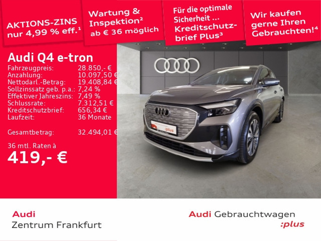 Audi Q4 e-tron 2023 Elektrisch