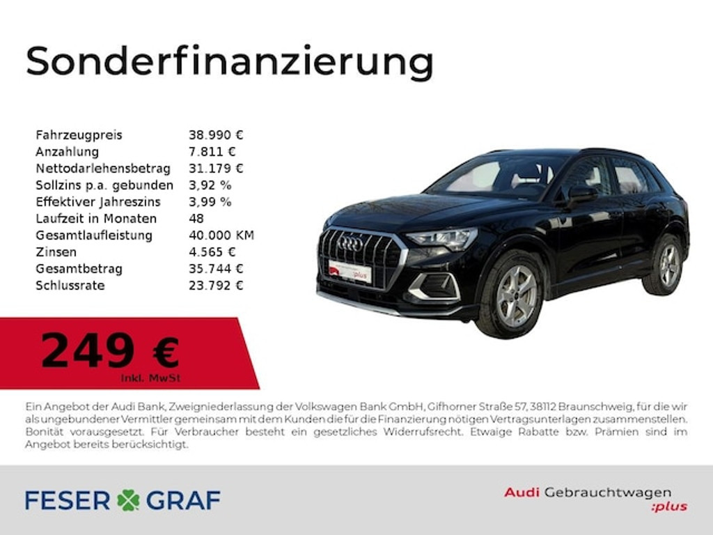Audi Q3 2025 Benzine
