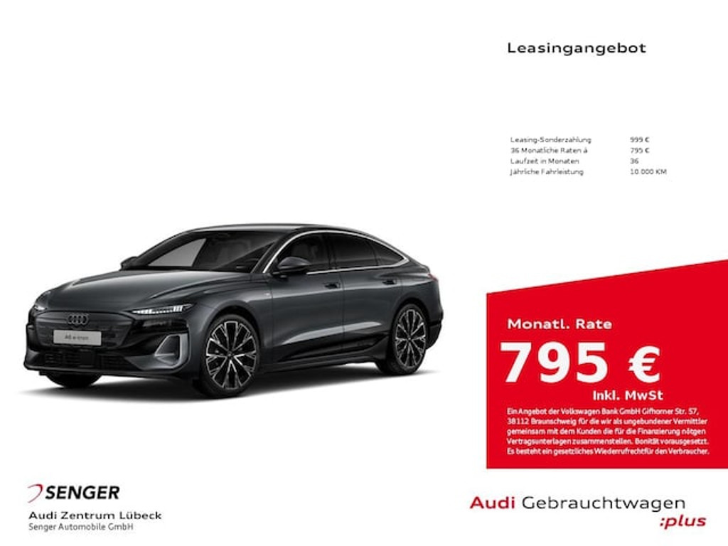 Audi A6 e-tron 2025 Elektrisch