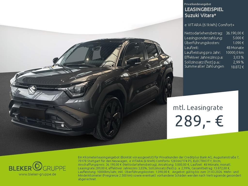 Suzuki e Vitara 2026 Elektrisch