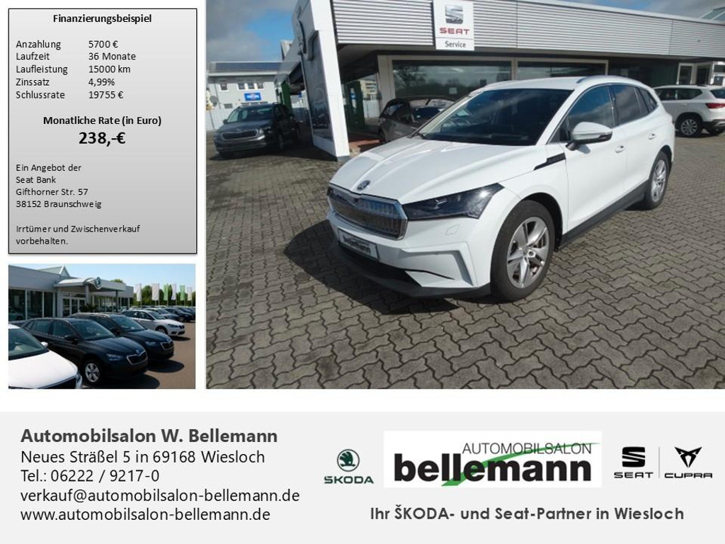 Skoda Enyaq 2022 Elektrisch