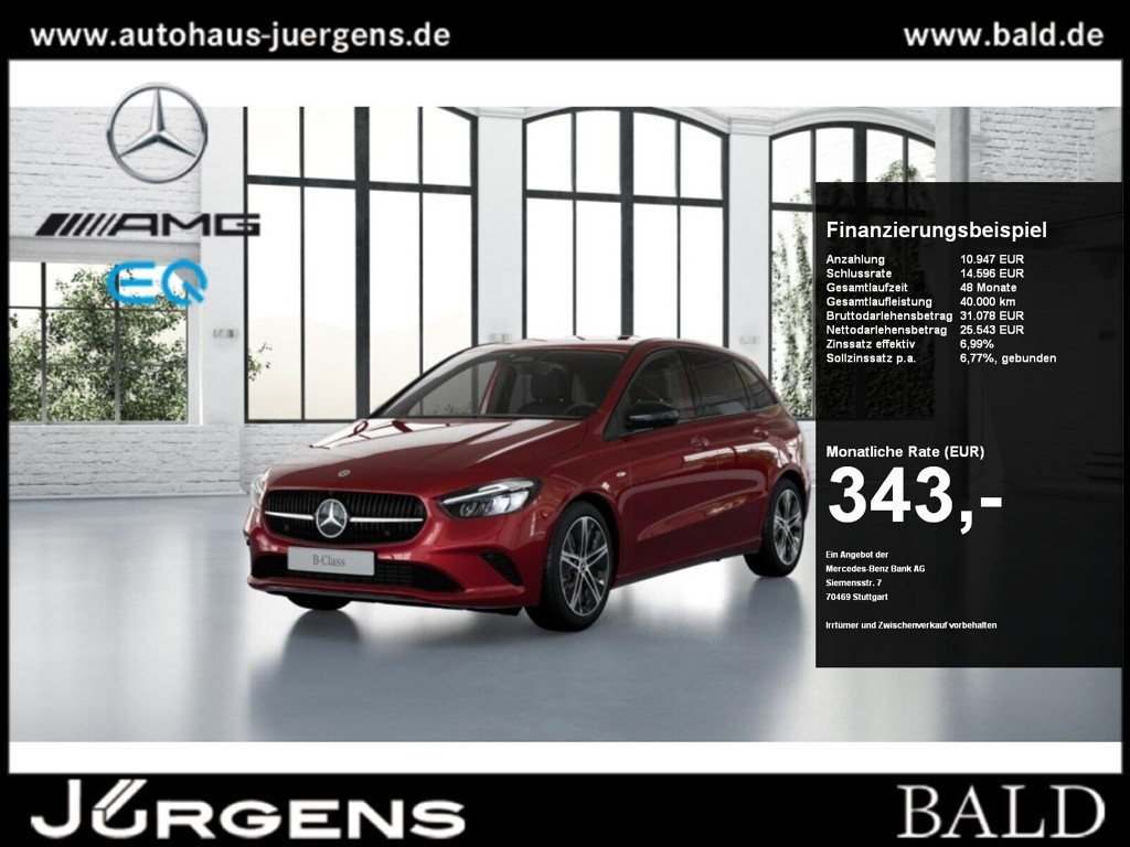Mercedes-Benz B-Klasse 2025 Hybride Benzine