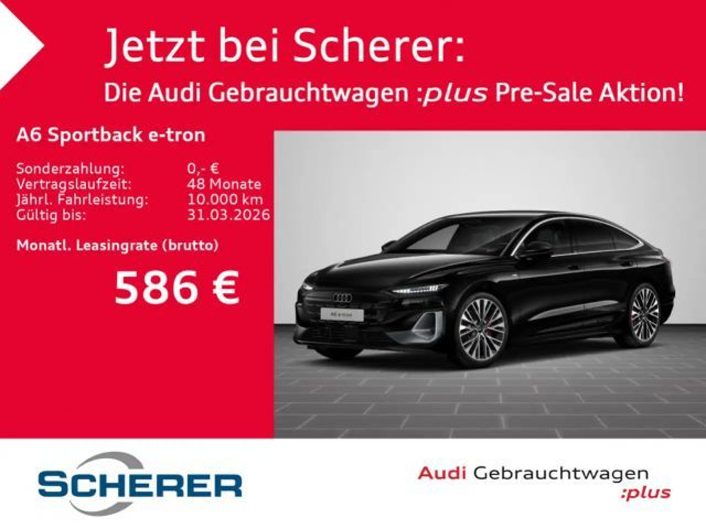 Audi A6 e-tron 2025 Elektrisch