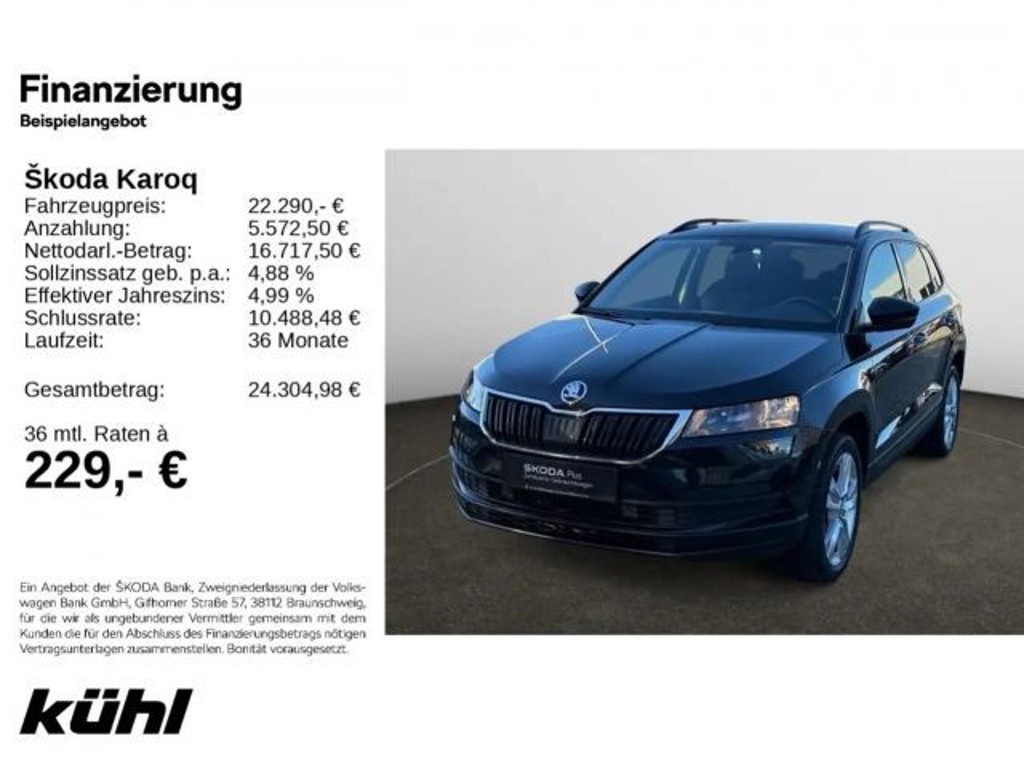 Skoda Karoq 2022 Benzine