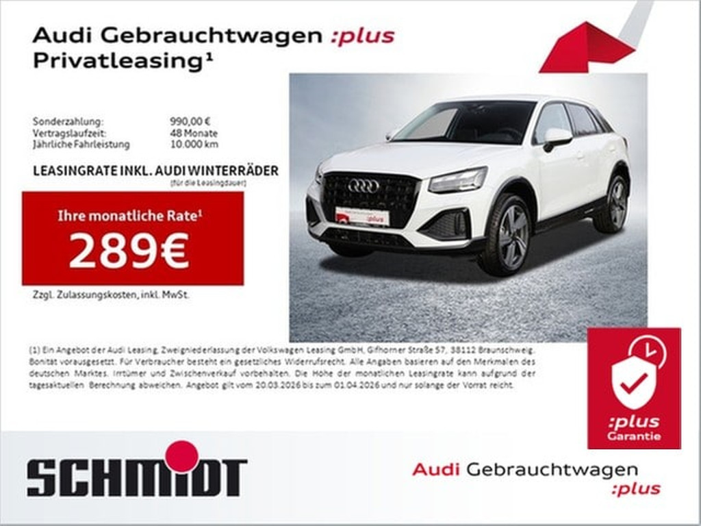 Audi Q2 2025 Benzine