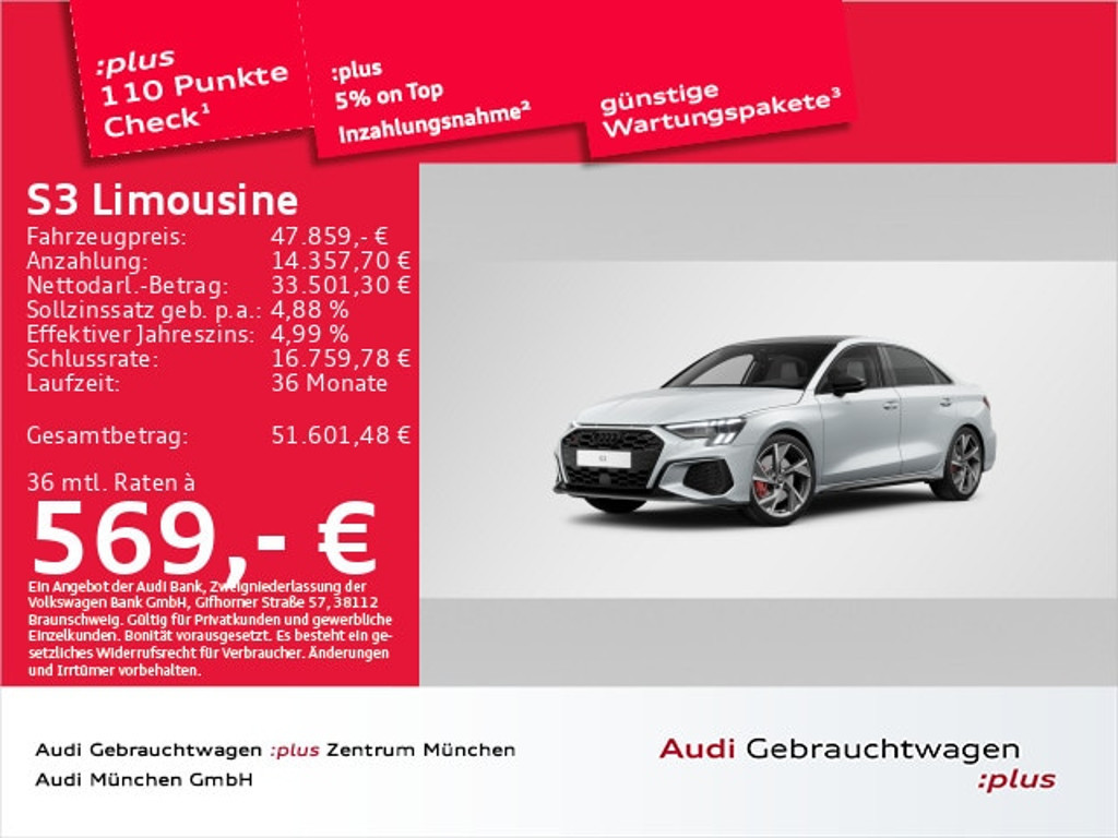 Audi S3 2024 Benzine