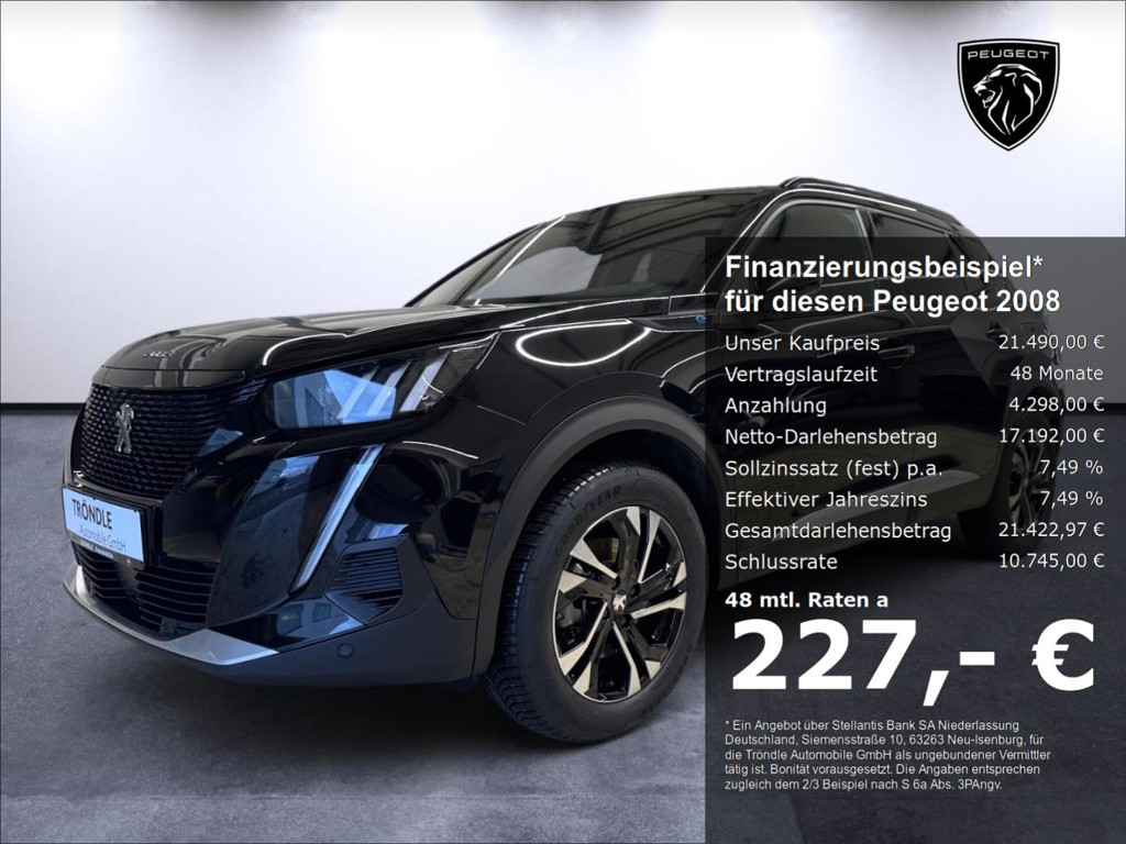 Peugeot e-2008 2023 Elektrisch