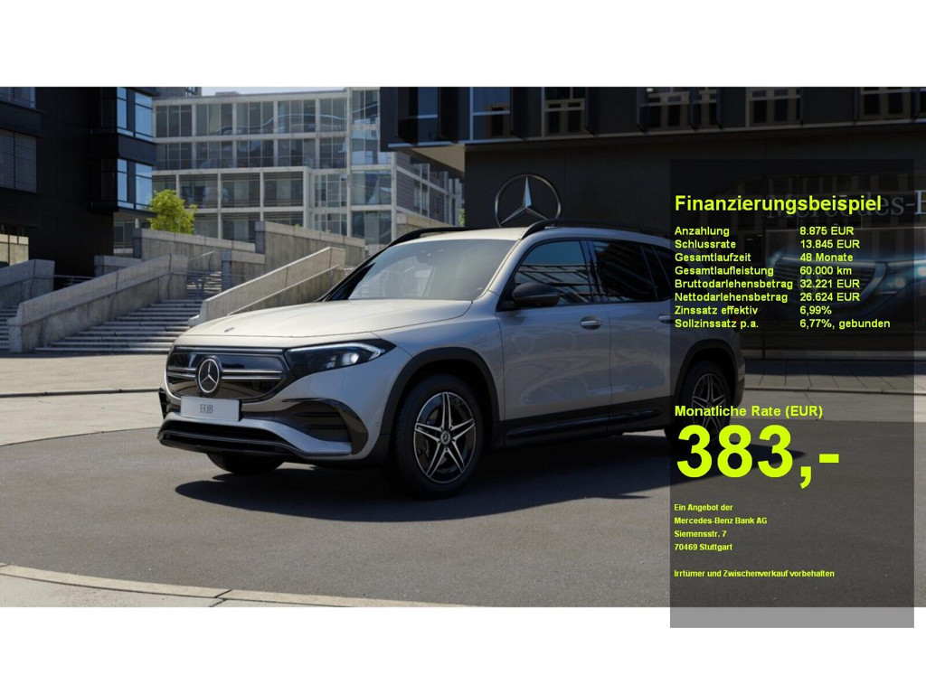 Mercedes-Benz EQB 2023 Elektrisch