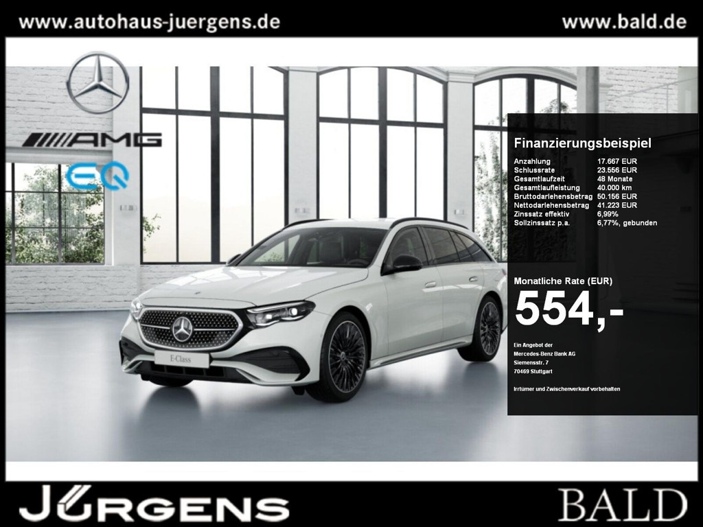 Mercedes-Benz E-Klasse 2025 Hybride Benzine