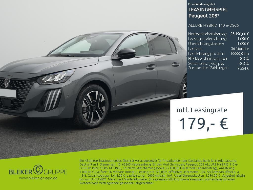 Peugeot e-208 2025 Benzine