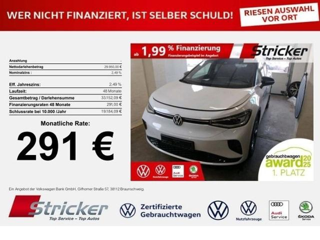 Volkswagen ID.4 2022 Elektrisch
