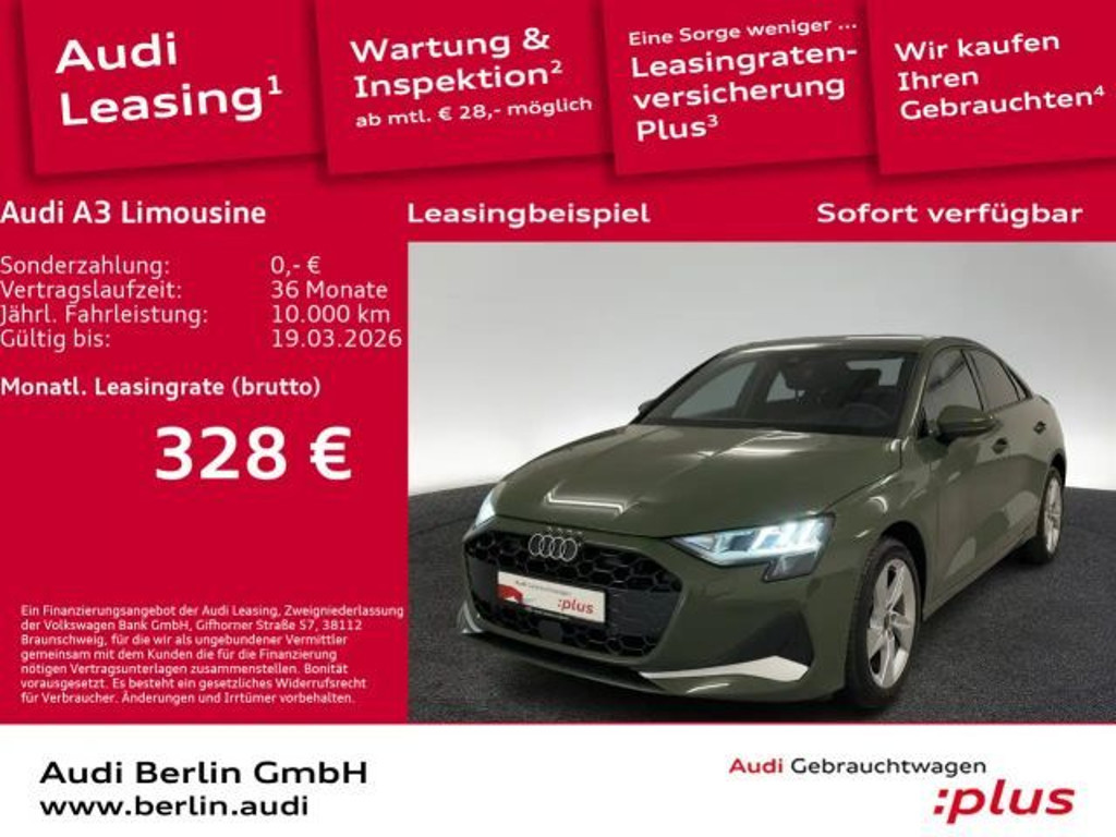 Audi A3 2025 Benzine