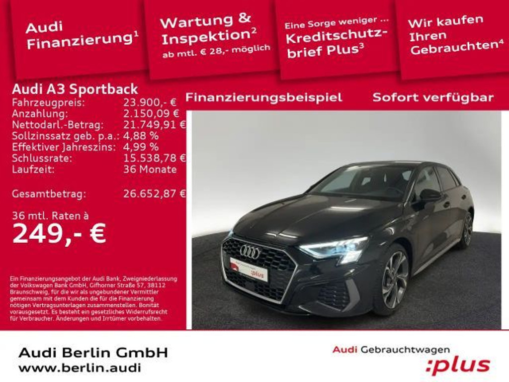 Audi A3 2022 Hybride Benzine