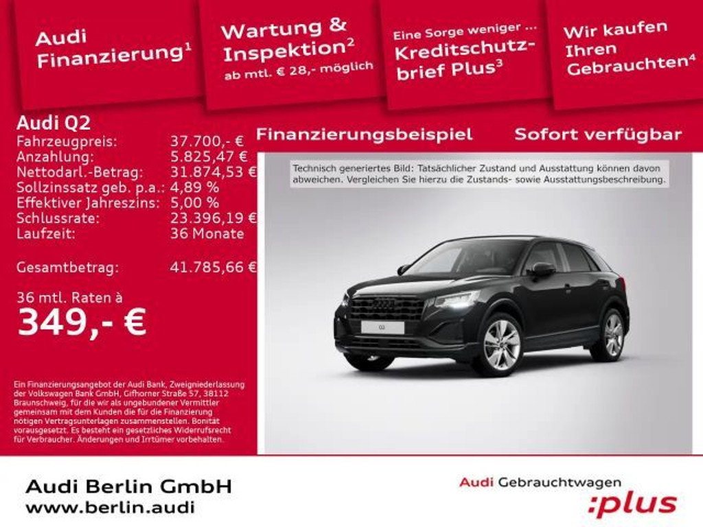 Audi Q2 2025 Benzine