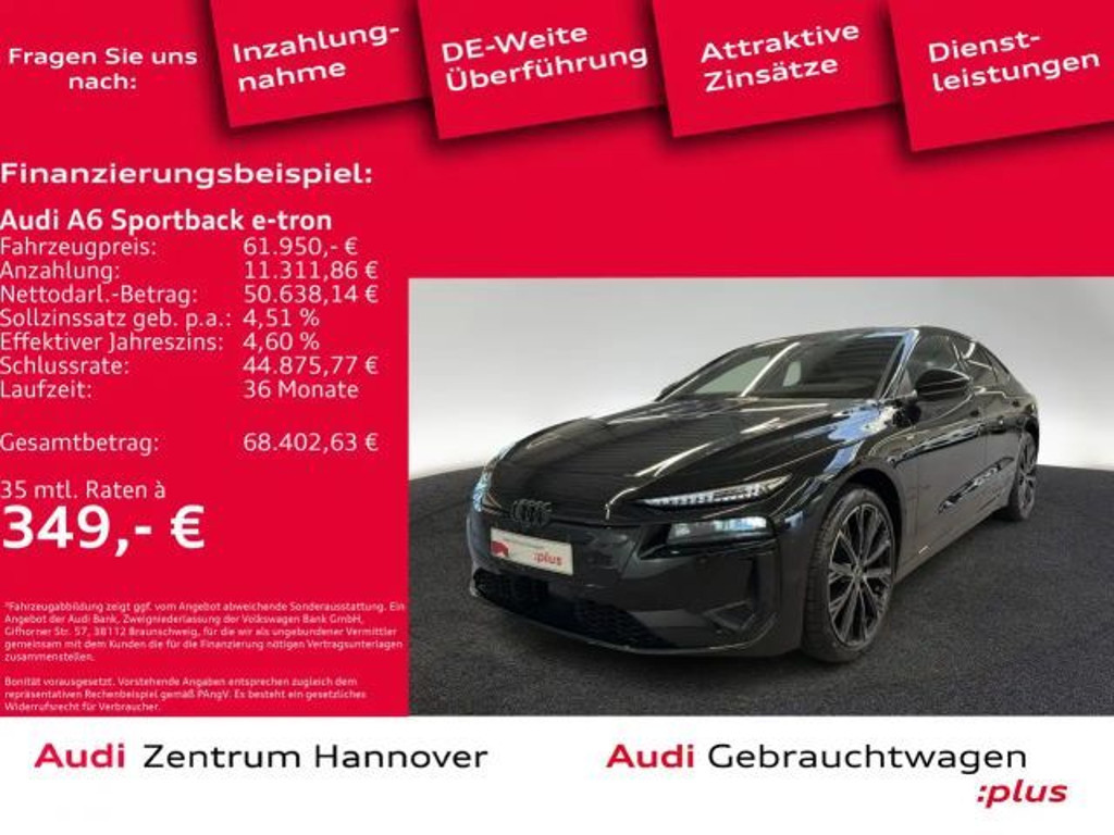 Audi A6 e-tron 2025 Elektrisch