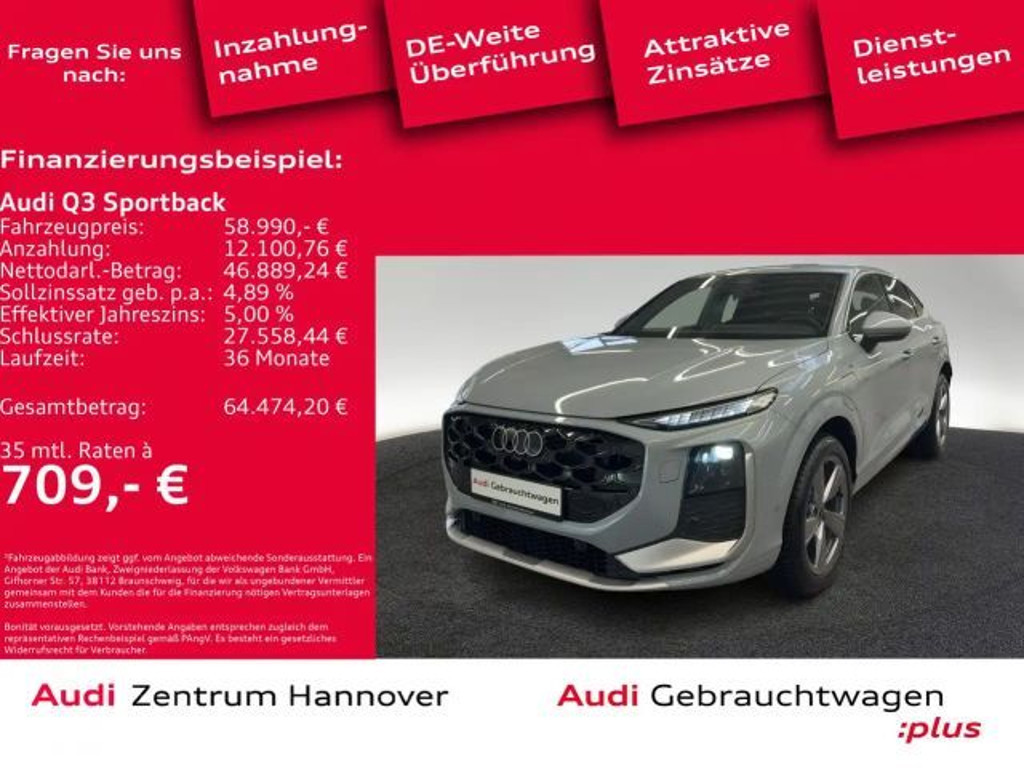 Audi Q3 2025 Hybride Benzine