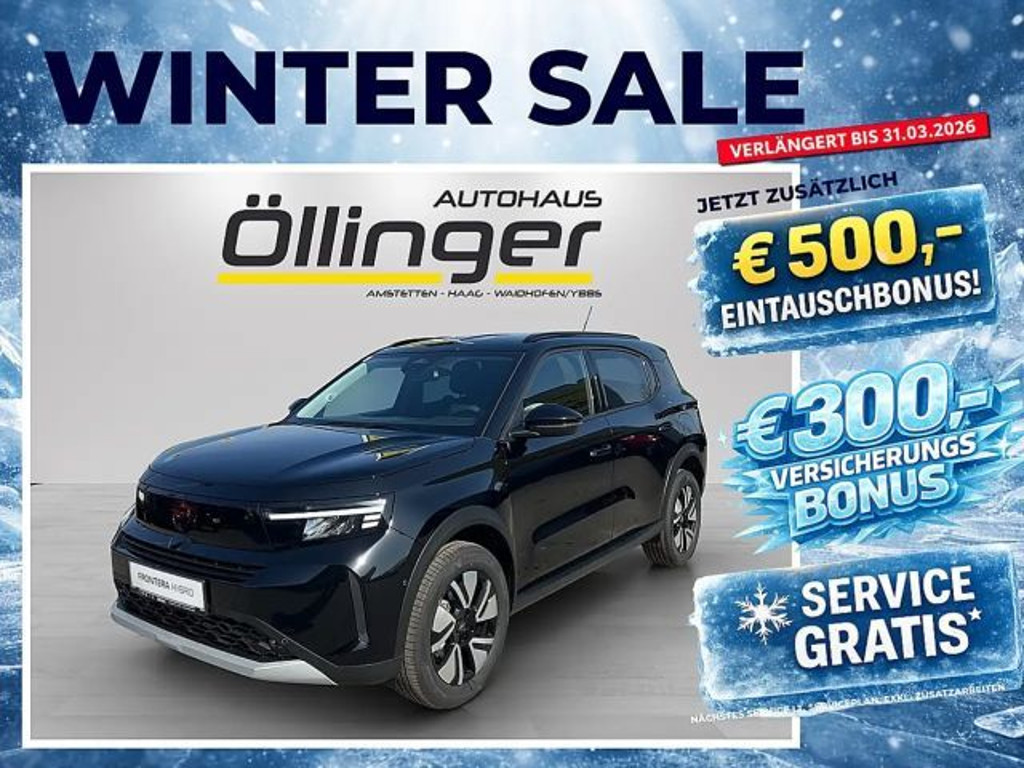 Opel Frontera 2025 Hybride Benzine