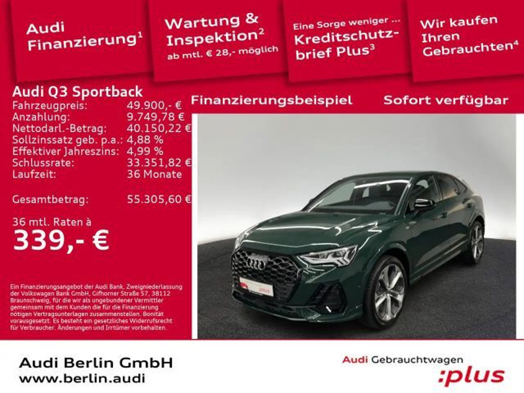 Audi Q3 2023 Benzine