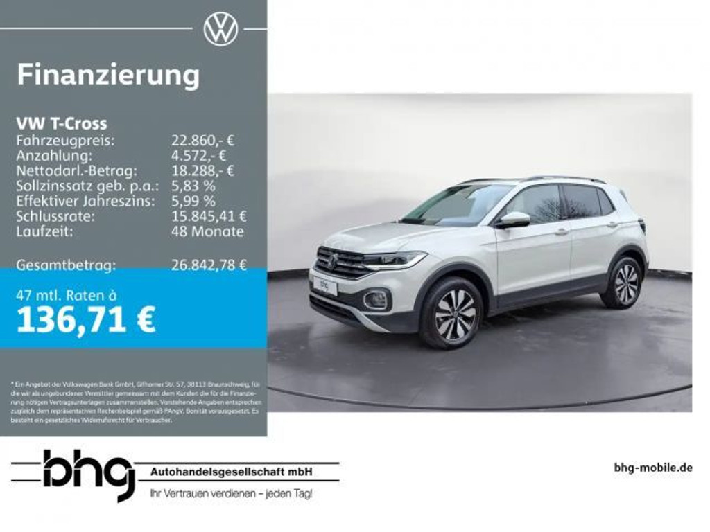 Volkswagen T-Cross 2024 Benzine