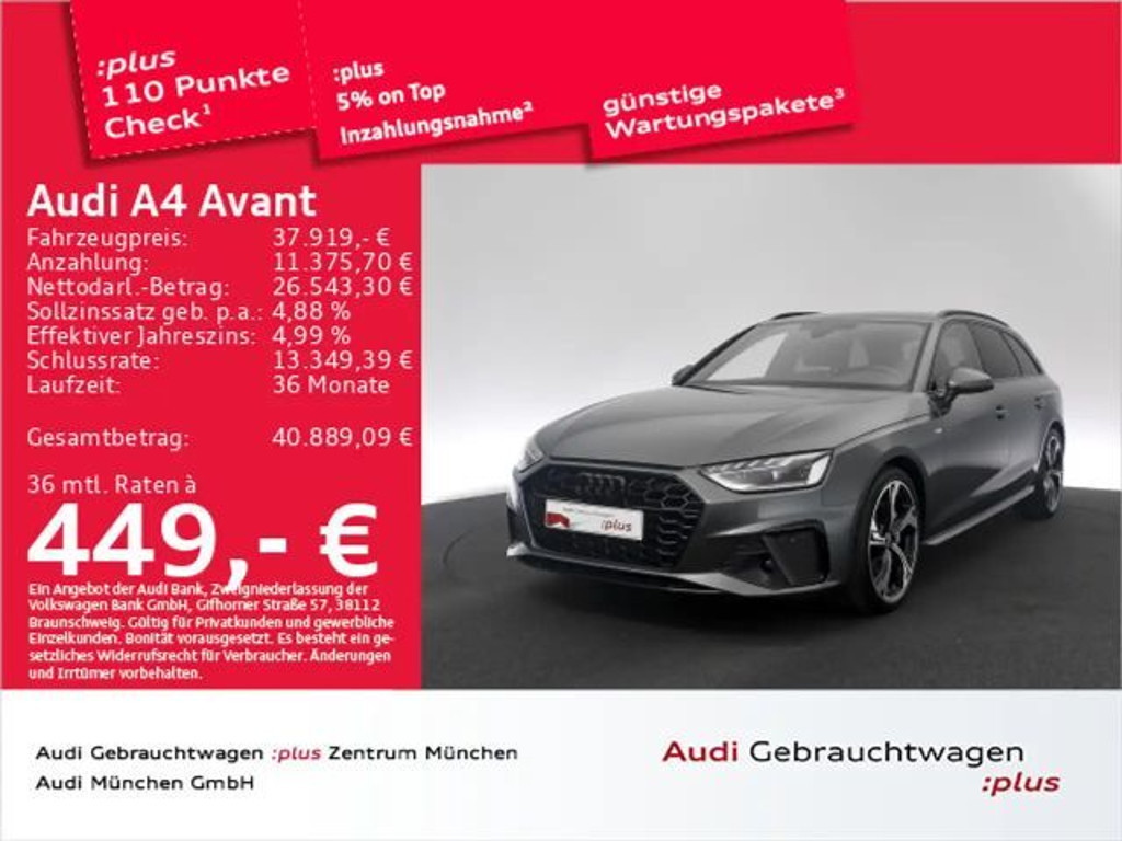 Audi A4 2023 Benzine