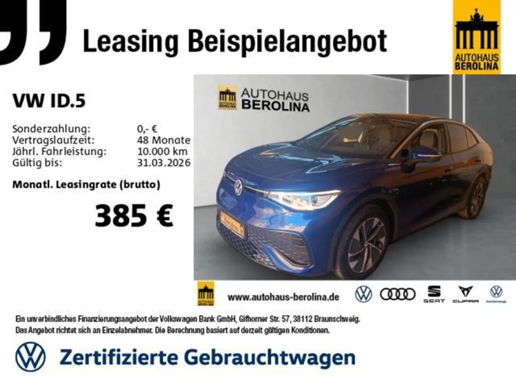 Volkswagen ID.5 2025 Elektrisch