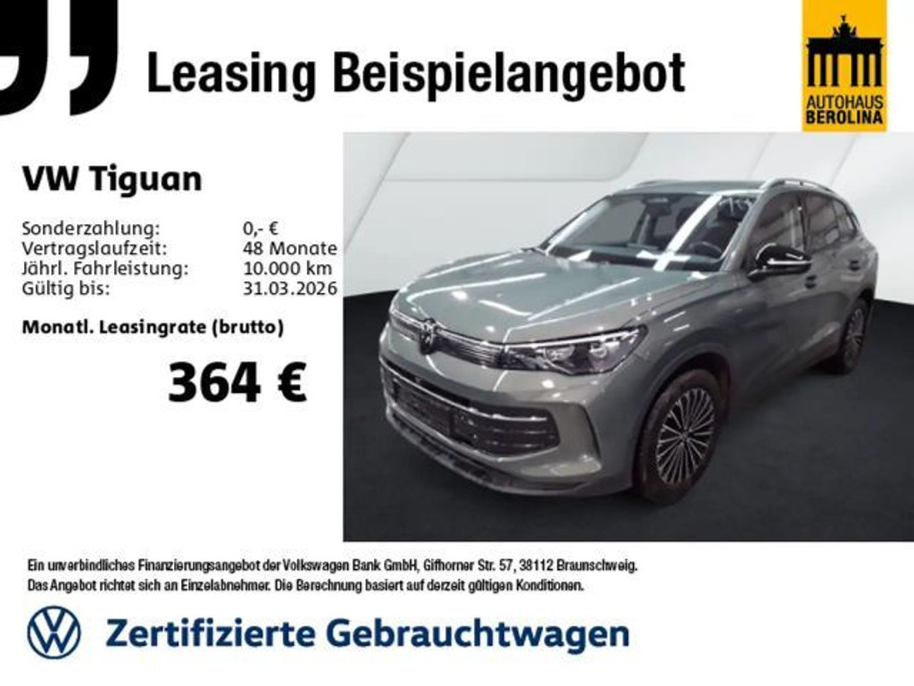 Volkswagen Tiguan 2025 Benzine