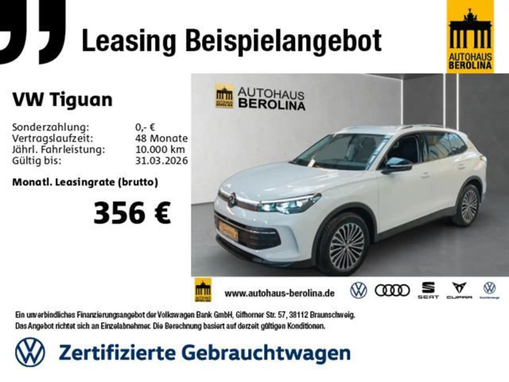 Volkswagen Tiguan 2025 Benzine