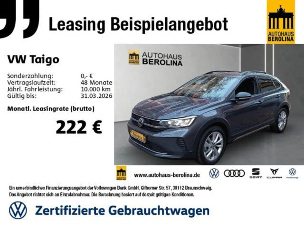 Volkswagen Taigo 2025 Benzine