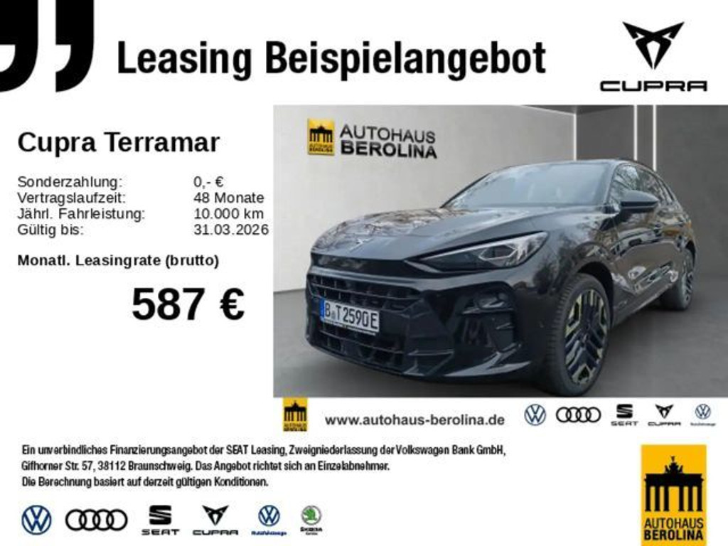 Cupra Terramar 2026 Hybride Benzine