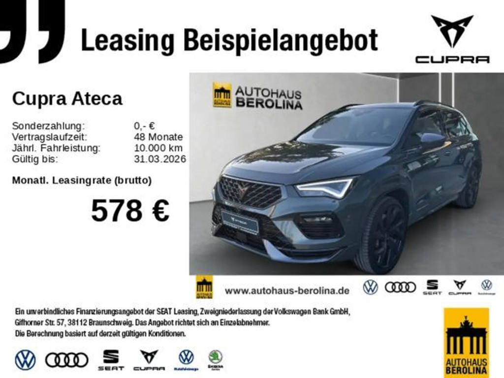 Cupra Ateca 2025 Benzine