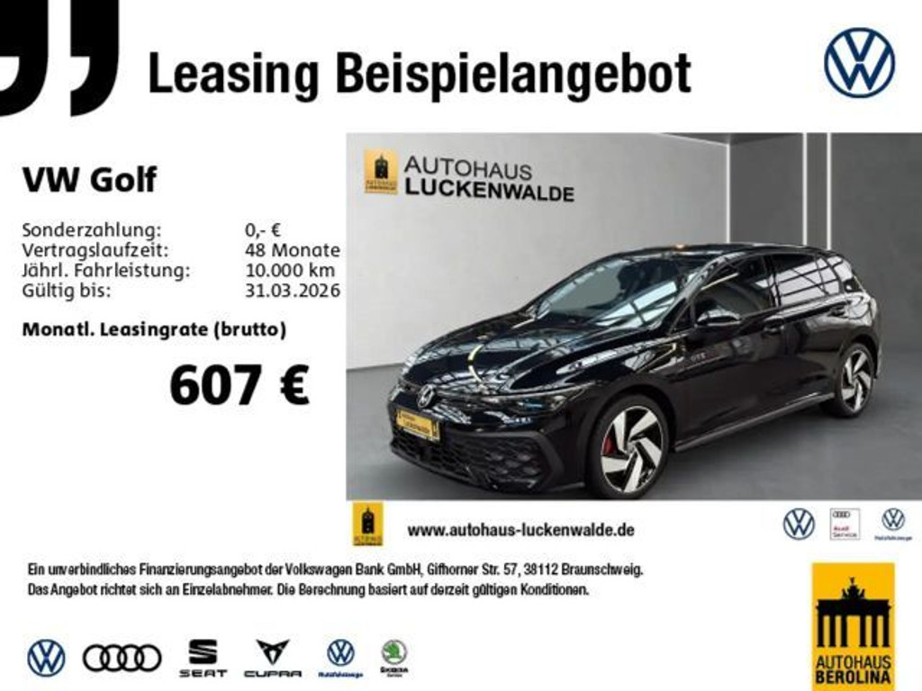Volkswagen Golf 2026 Hybride Benzine