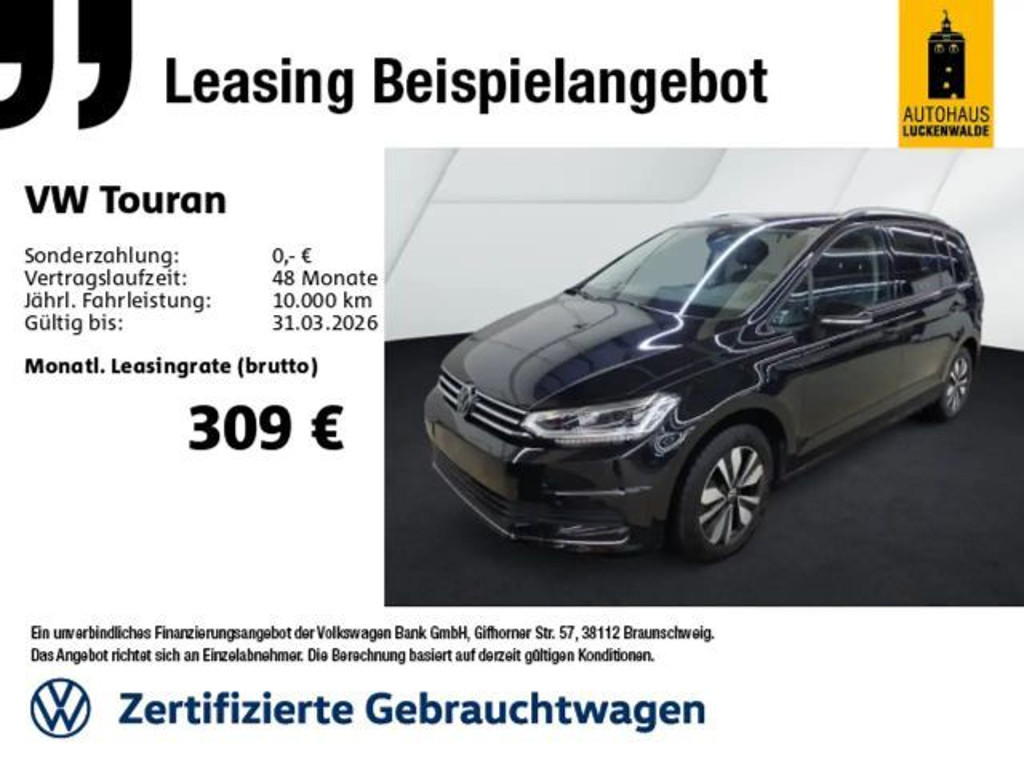 Volkswagen Touran 2025 Benzine