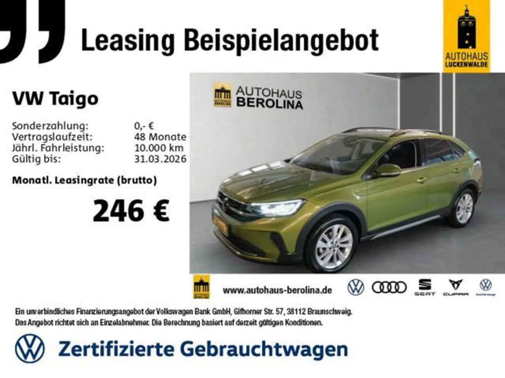 Volkswagen Taigo 2024 Benzine