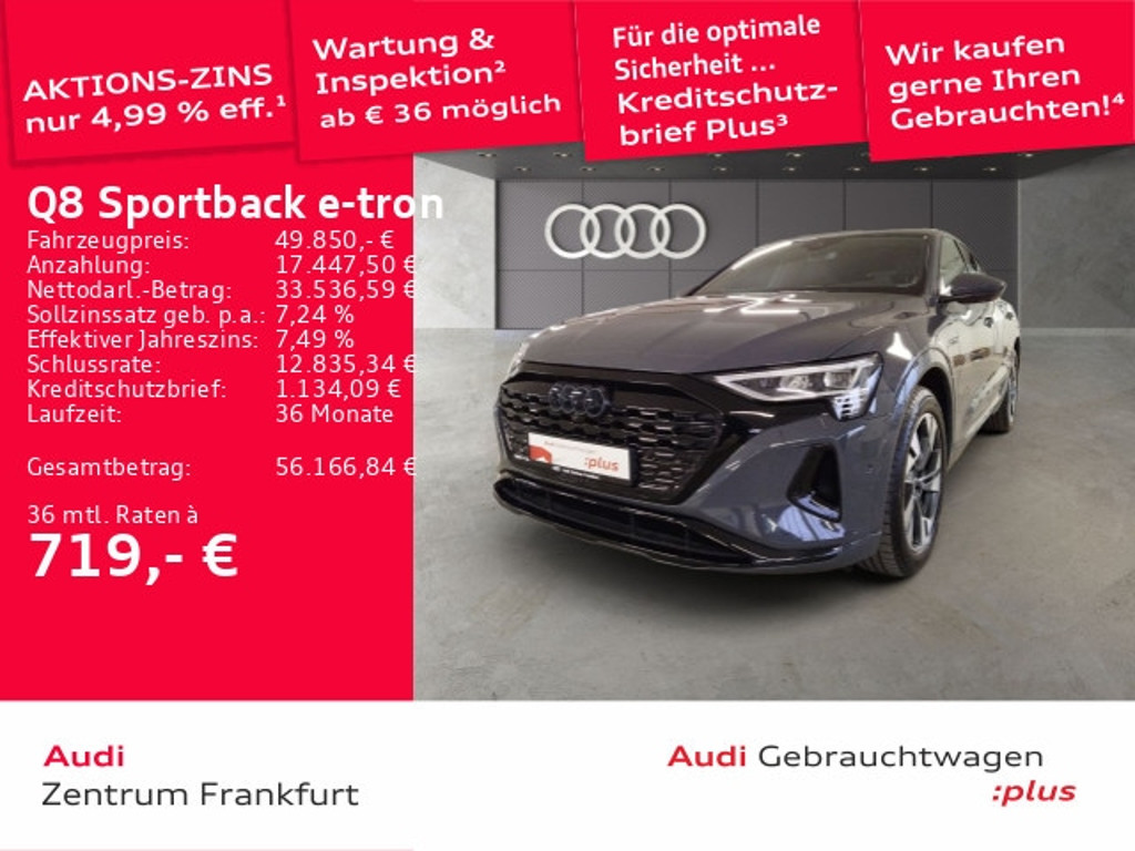 Audi Q8 e-tron 2023 Elektrisch